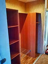 гардеробная из кладовки в хрущевке