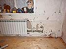вид подключенного радиатора