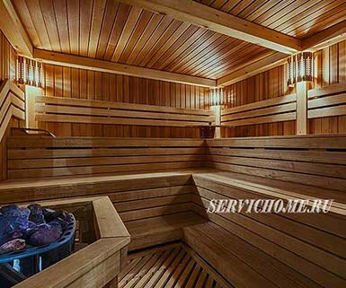 строительство домашней сауны