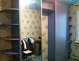 радиусный шкаф-купе
